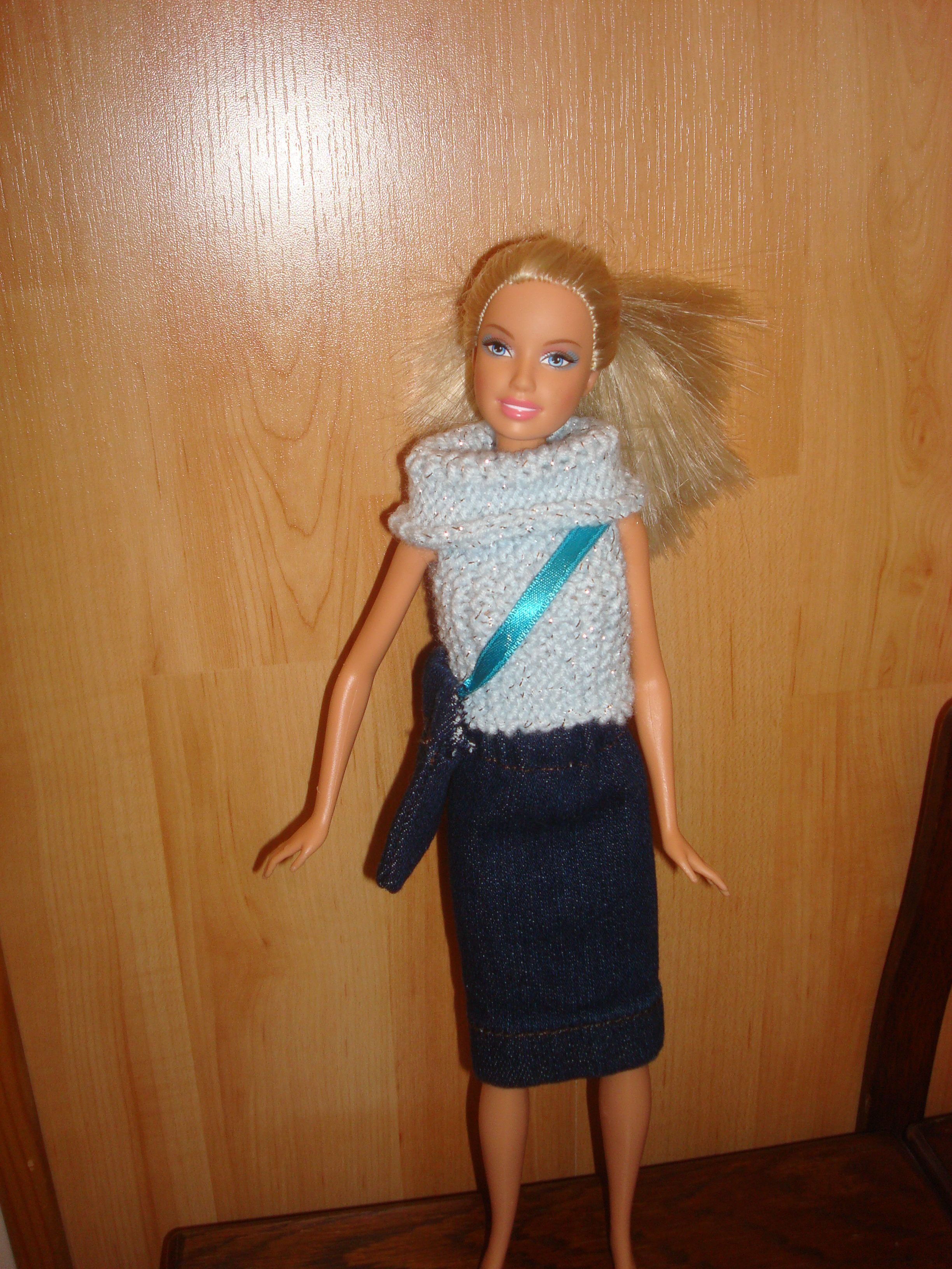 Vêtements Vintage Pour Poupée Barbie - Collection Barbie Basics - Occasion